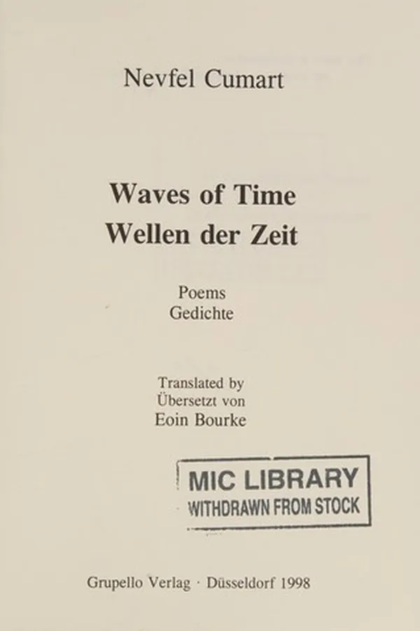 Capa de Waves of time