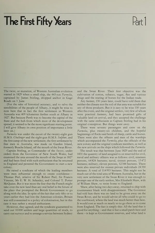 Cover of Western Australia
