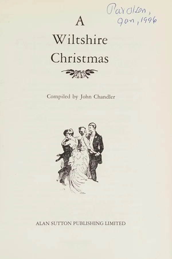 Capa de A Wiltshire Christmas (Christmas Anthologies)