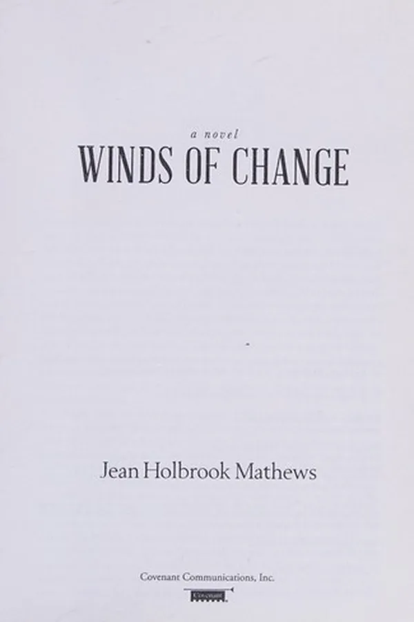 Capa de Winds of Change