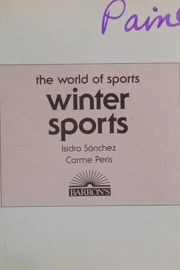 Capa de Winter sports