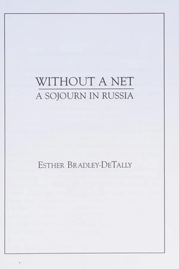 Cover of Without a net