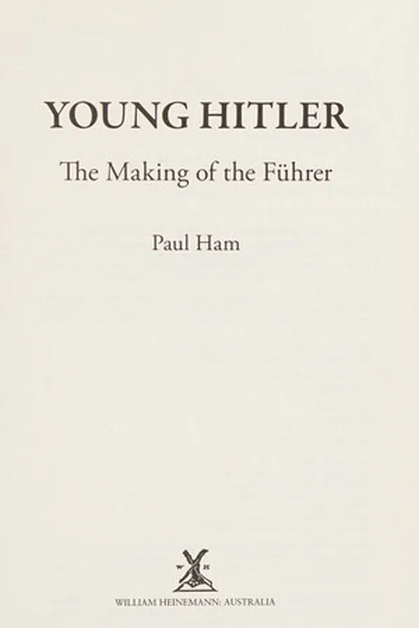 Capa de Young Hitler