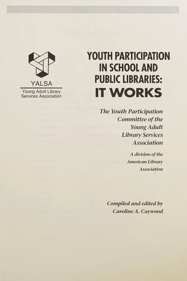 Capa de Youth Participation in School
