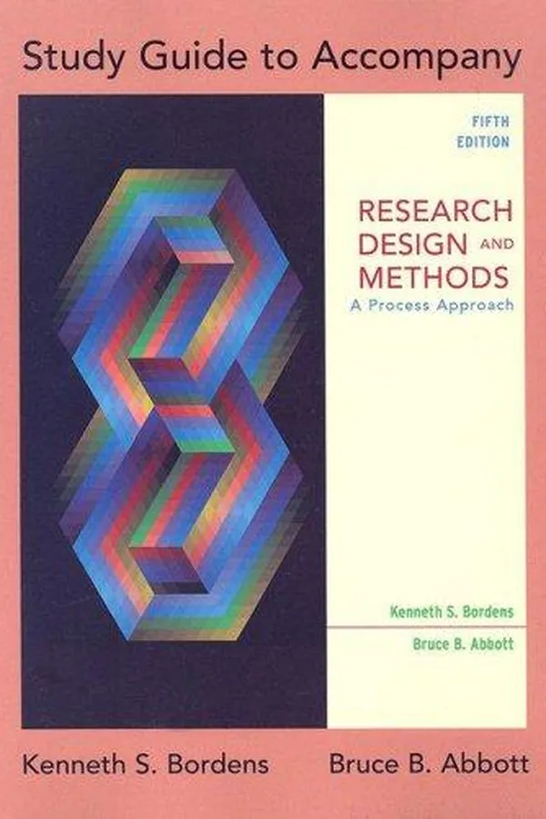 Capa de Study Guide to Accompany Research Design and Methods