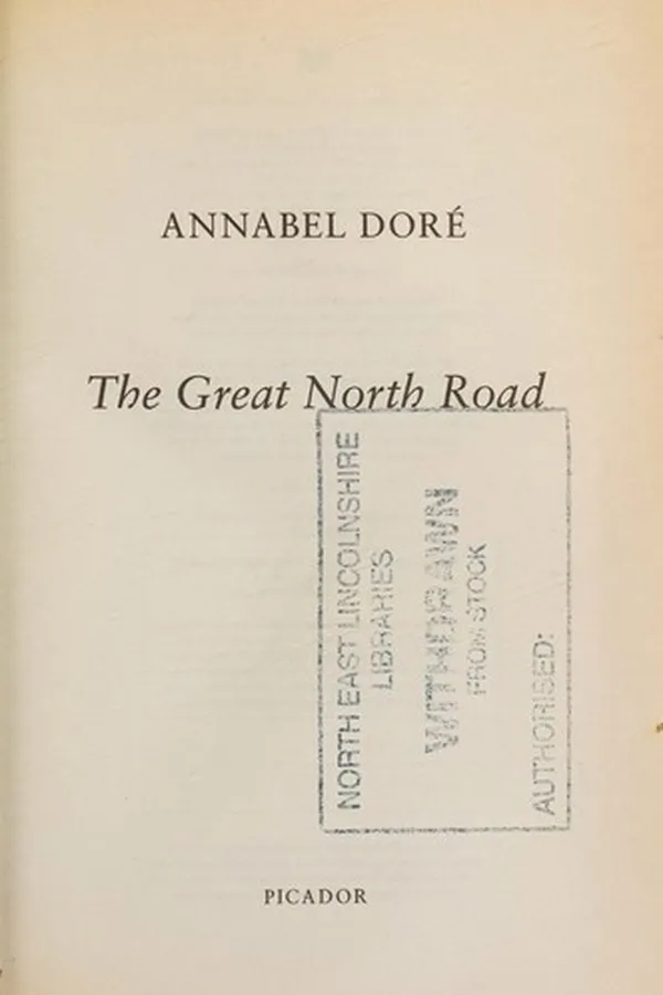 Capa de The great north road