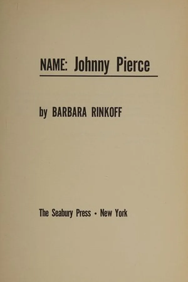 Capa de Name: Johnny Pierce