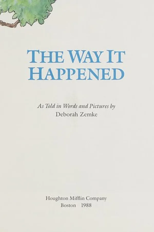 Capa de The way it happened