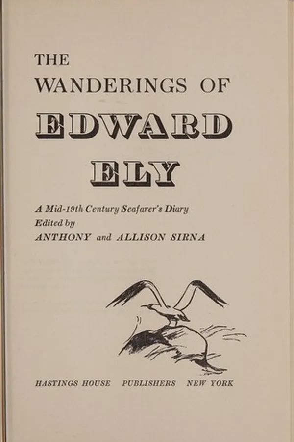 Capa de The wanderings of Edward Ely