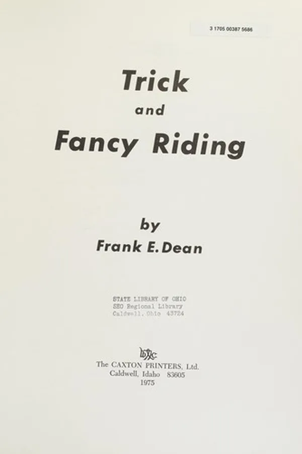 Cover of Trick and fancy riding