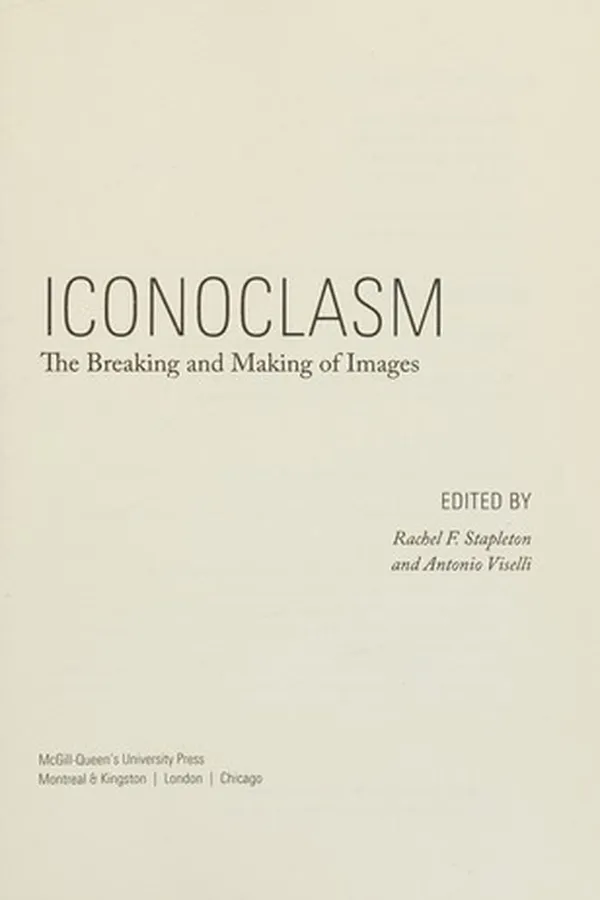 Cover of Iconoclasm