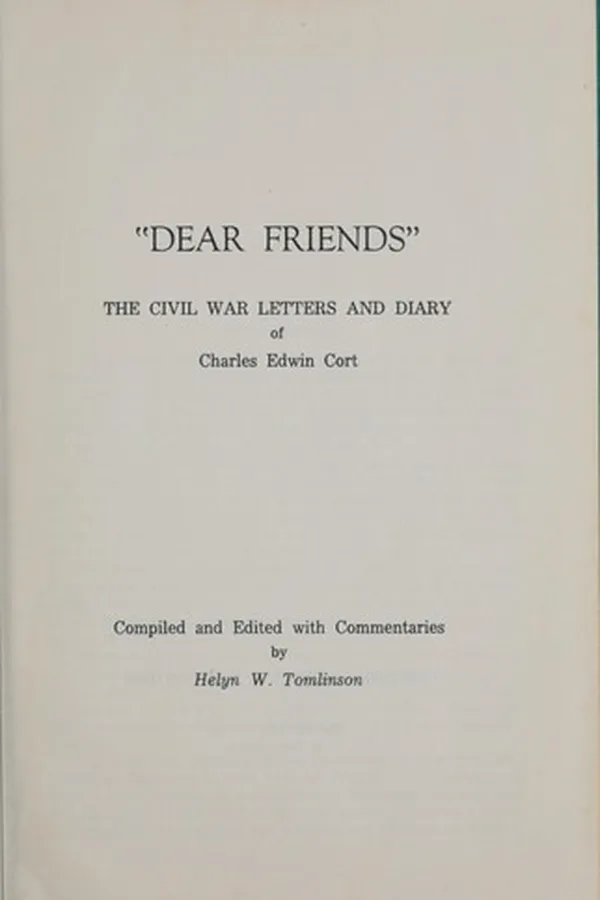 Capa de "Dear friends"