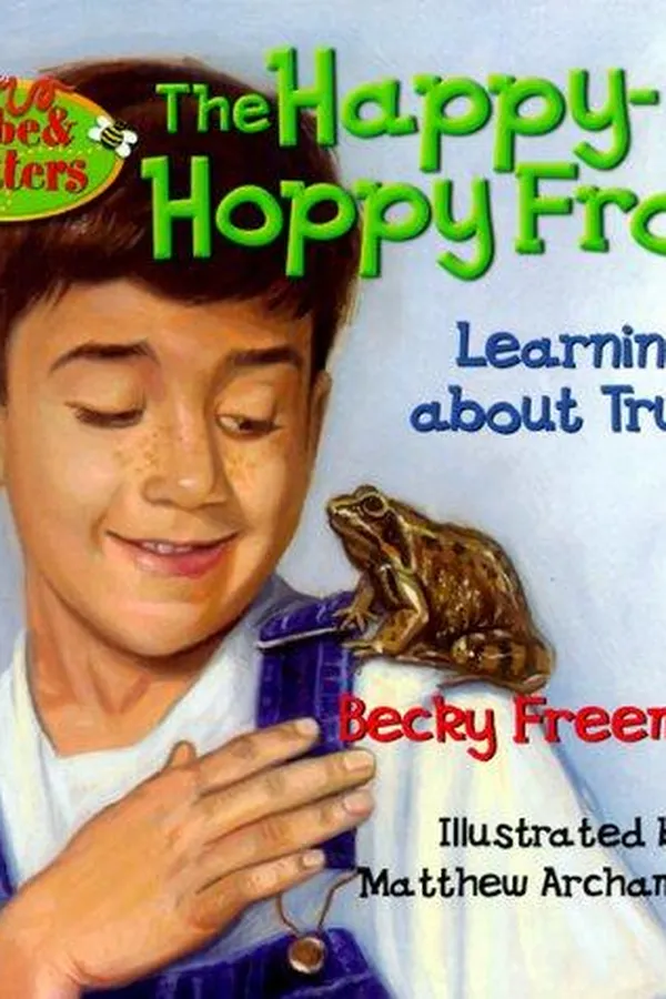 Capa de The happy hoppy frog