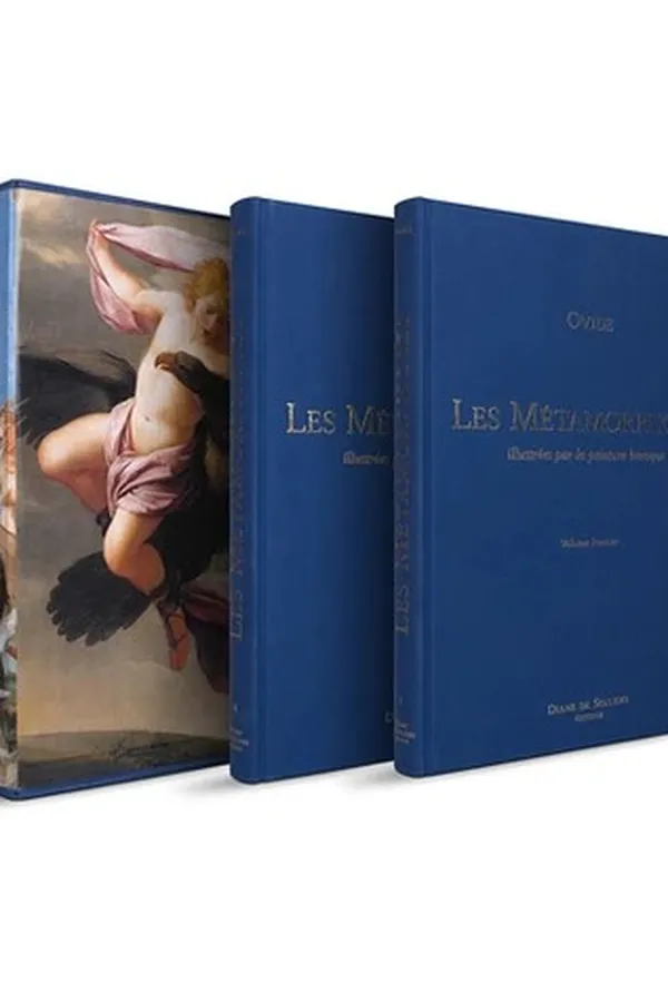 Capa de "Les Métamorphoses" illustrées par la peinture baroque