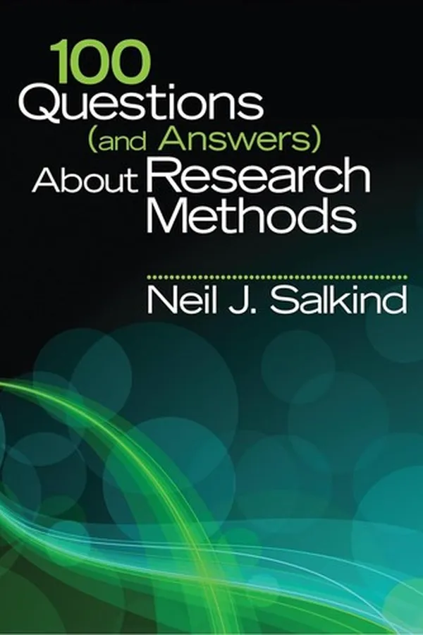 Capa de 100 questions (and answers) about research methods