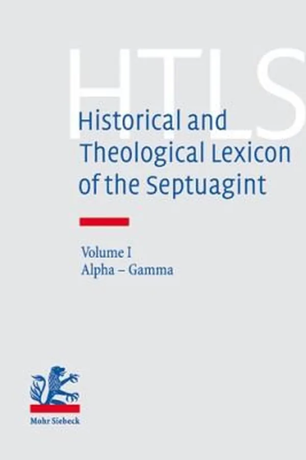 Capa de Historical and Theological Lexicon of the Septuagint