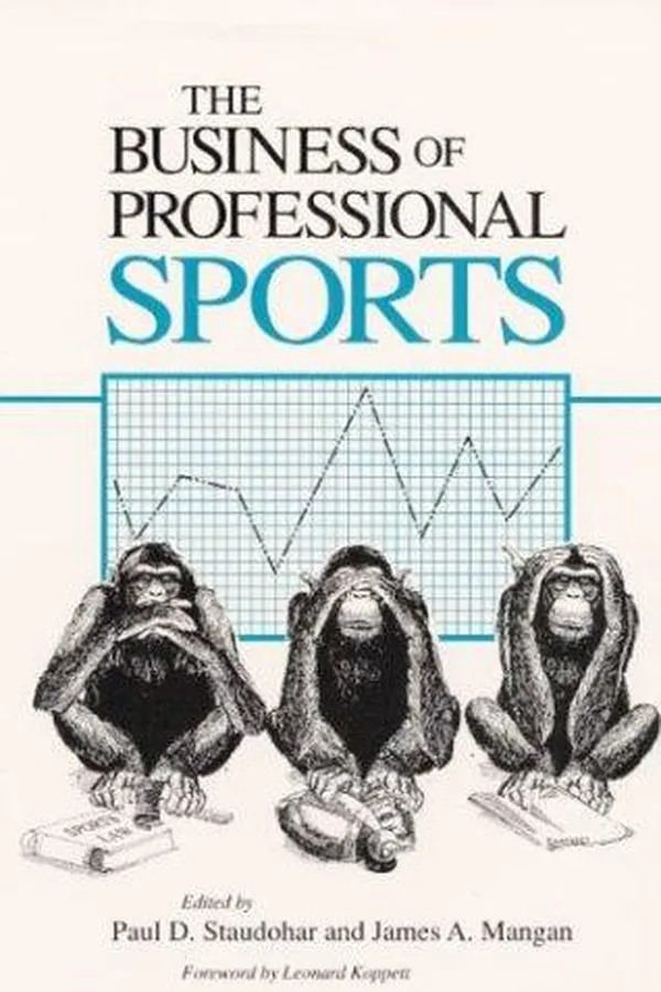 Capa de The Business of professional sports