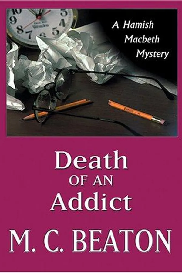 Capa de Death of an addict