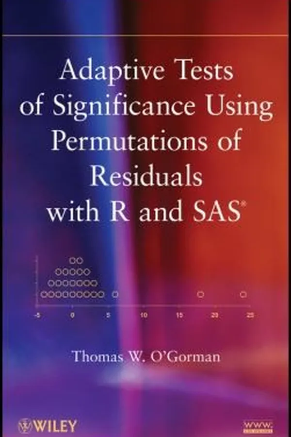Capa de Adaptive tests of significance using permutations of residuals with R and SAS