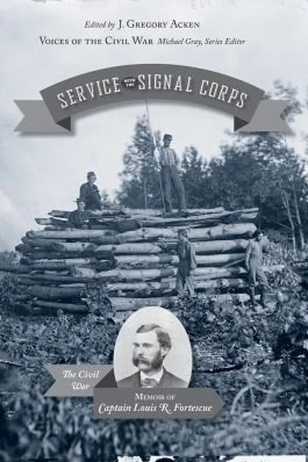 Capa de Service with the Signal Corps