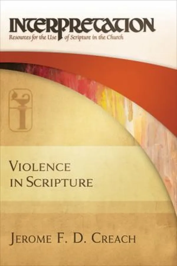 Capa de Violence in scripture