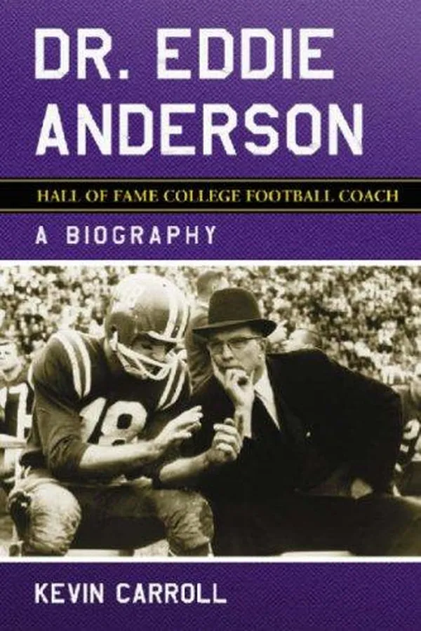 Capa de Dr. Eddie Anderson, Hall of Fame College Football Coach