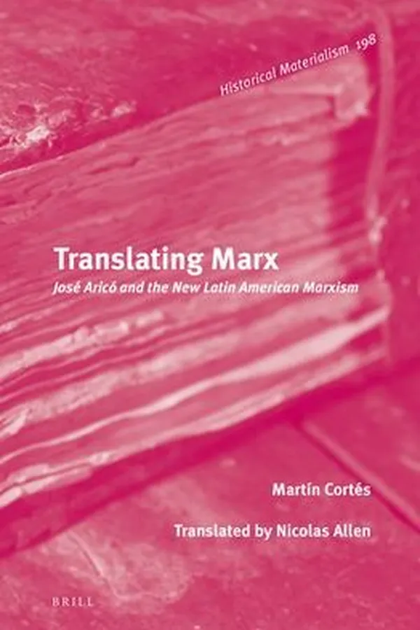 Capa de Translating Marx