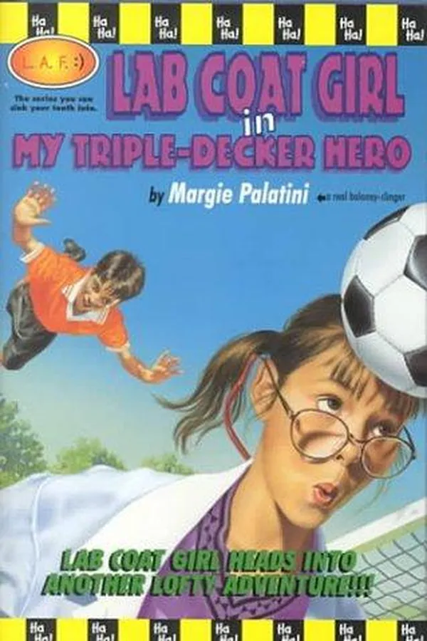 Capa de Lab Coat Girl in My triple-decker hero