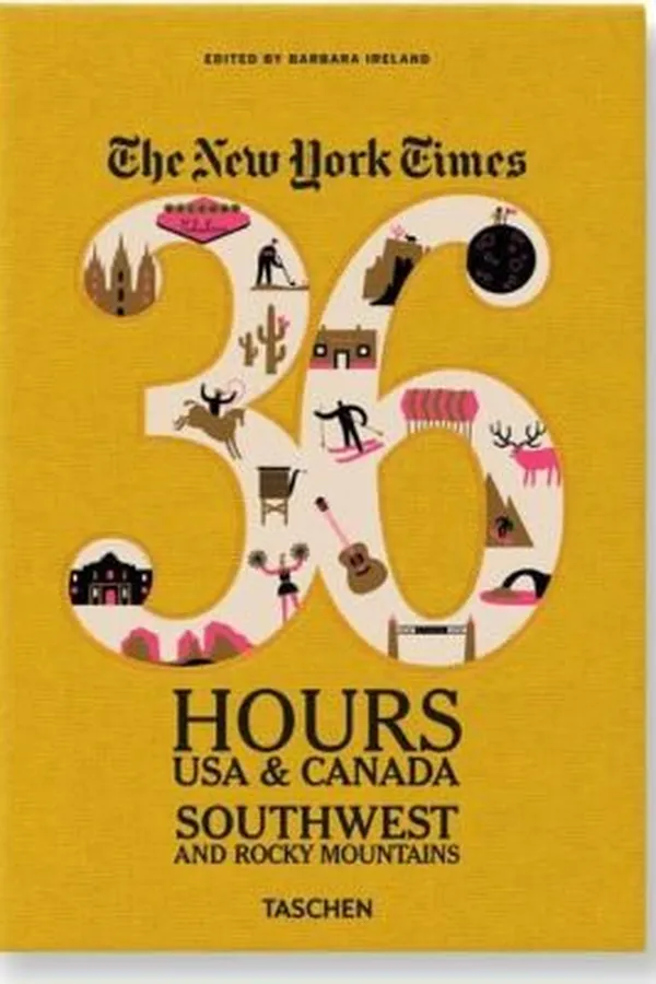 Capa de The New York Times 36 hours USA & Canada