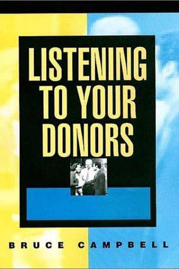 Capa de Listening To Your Donors