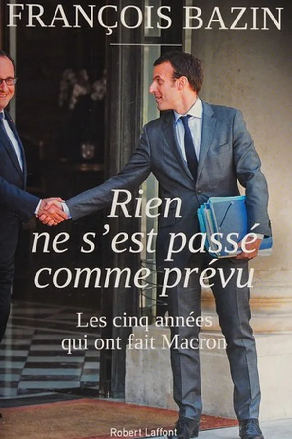 Capa de Rien ne s'est passé comme prévu