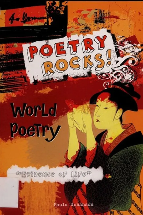 Capa de World poetry, "evidence of life"
