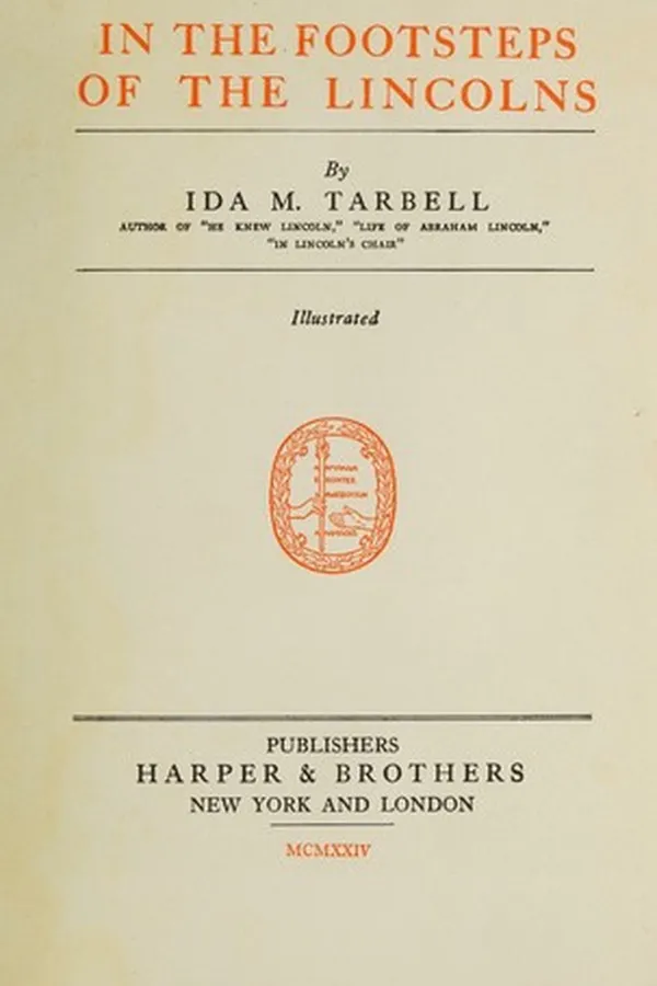 Capa de In the Footsteps of the Lincolns
