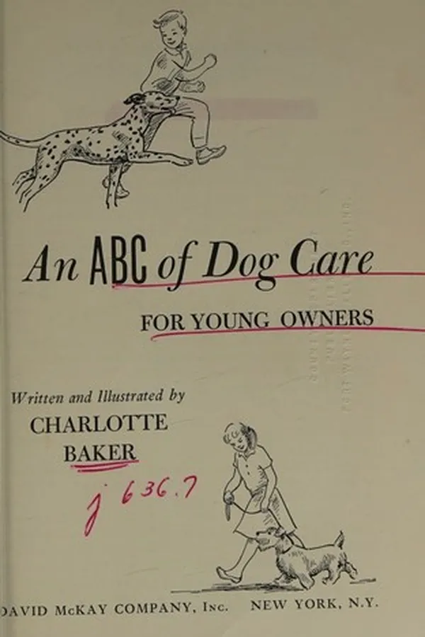 Capa de An ABC of dog care for young owners