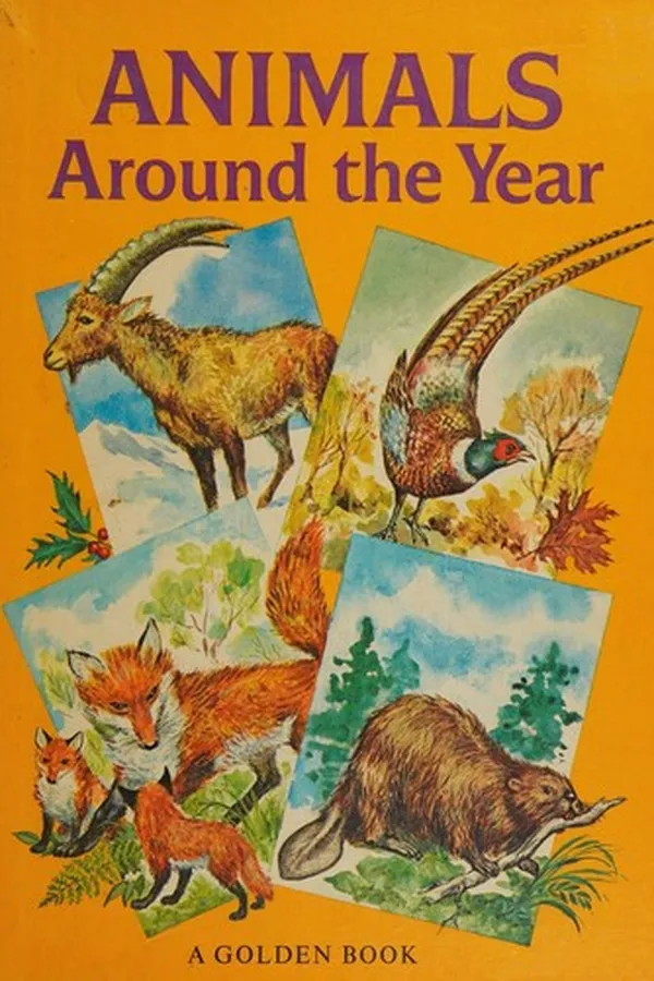 Capa de Animals around the year