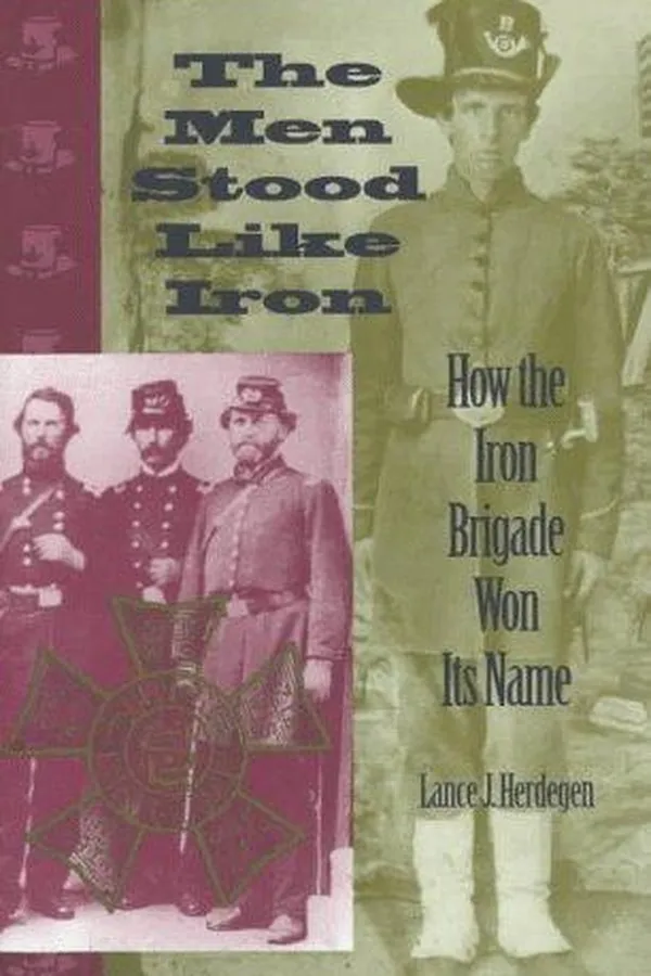 Capa de The men stood like iron
