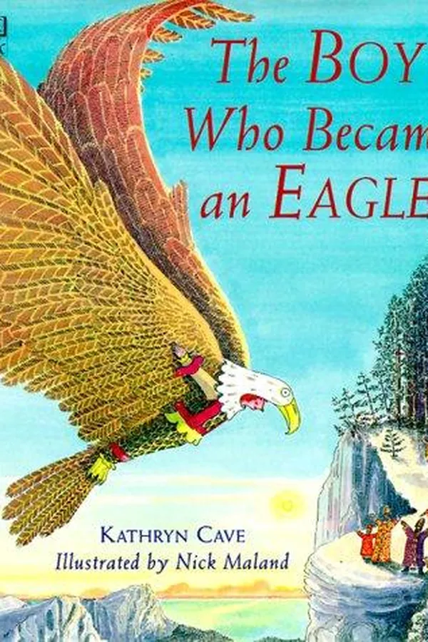 Capa de The boy who became an eagle