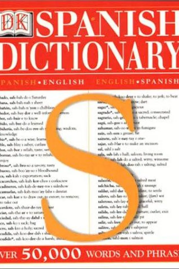 Capa de D K Spanish dictionary