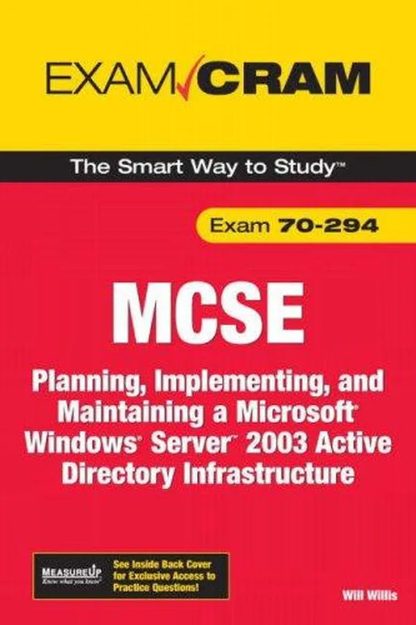 Capa de MCSA/MCSE 70-294 Exam Cram