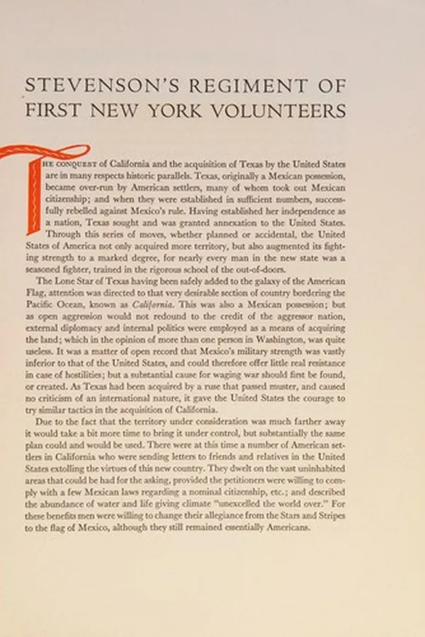 Capa de California expedition