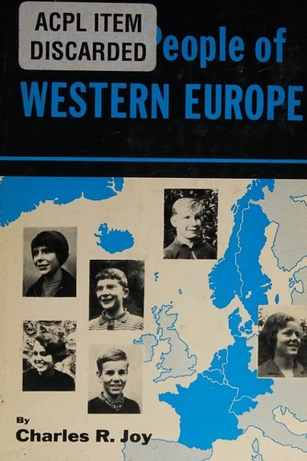 Capa de Young people of western Europe