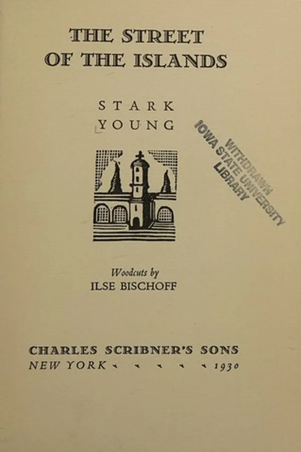 Capa de The street of the islands