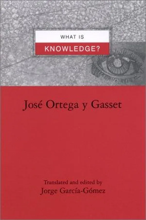 Capa de ¿Qué es conocimiento?