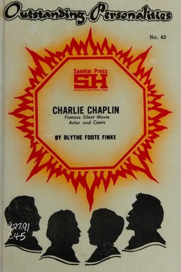 Capa de Charlie Chaplin; famous silent movie actor and comic