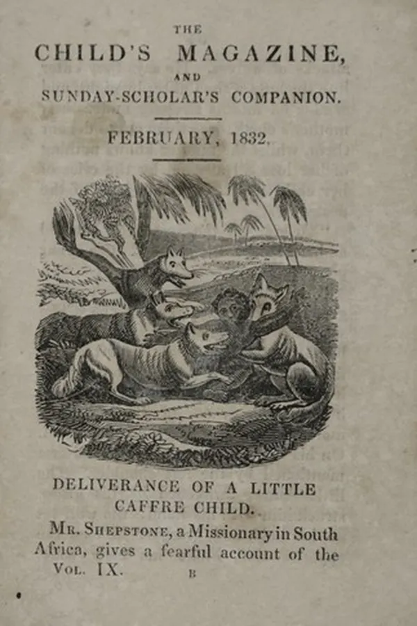 Capa de Child's magazine and Sunday-scholar's companion
