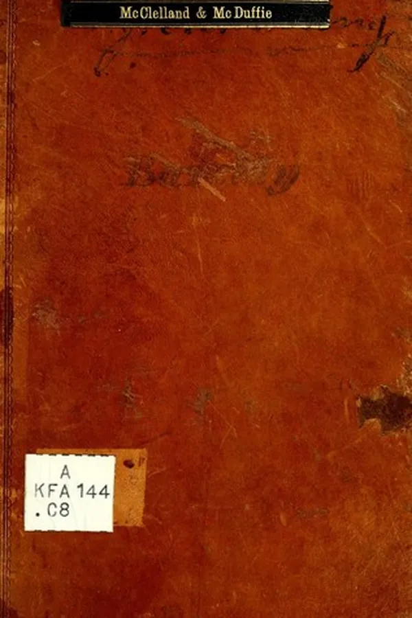 Capa de Compendium of the law of executors, administrators, guardians, and dower, in force in Alabama