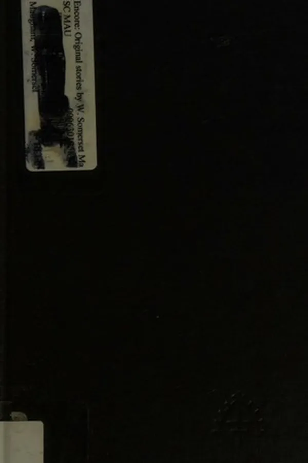 Capa de Encore
