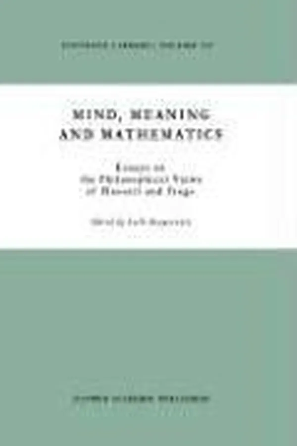 Capa de Mind, meaning, and mathematics