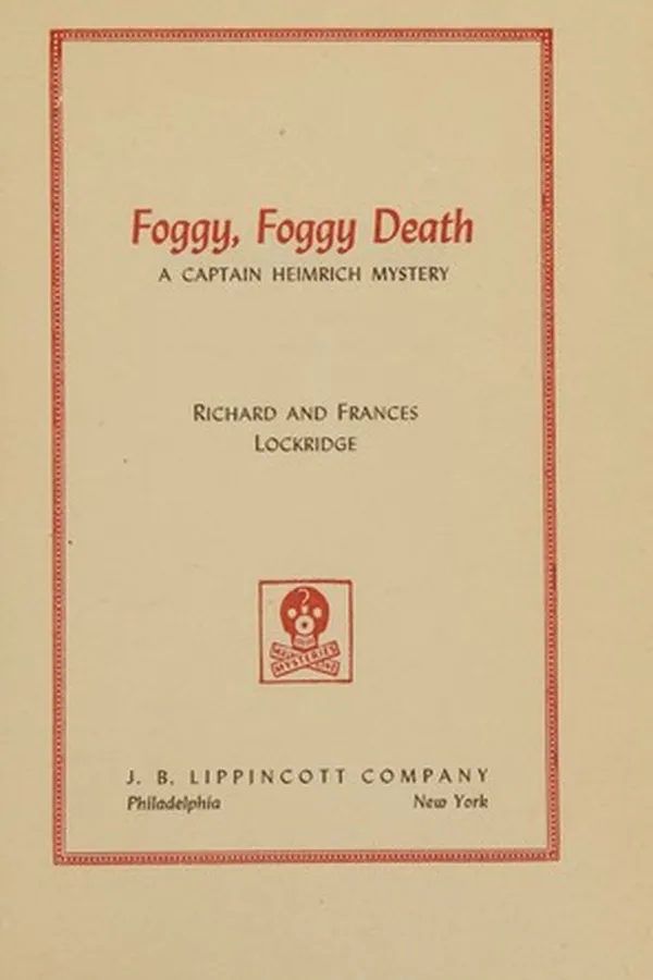 Capa de Foggy, foggy death