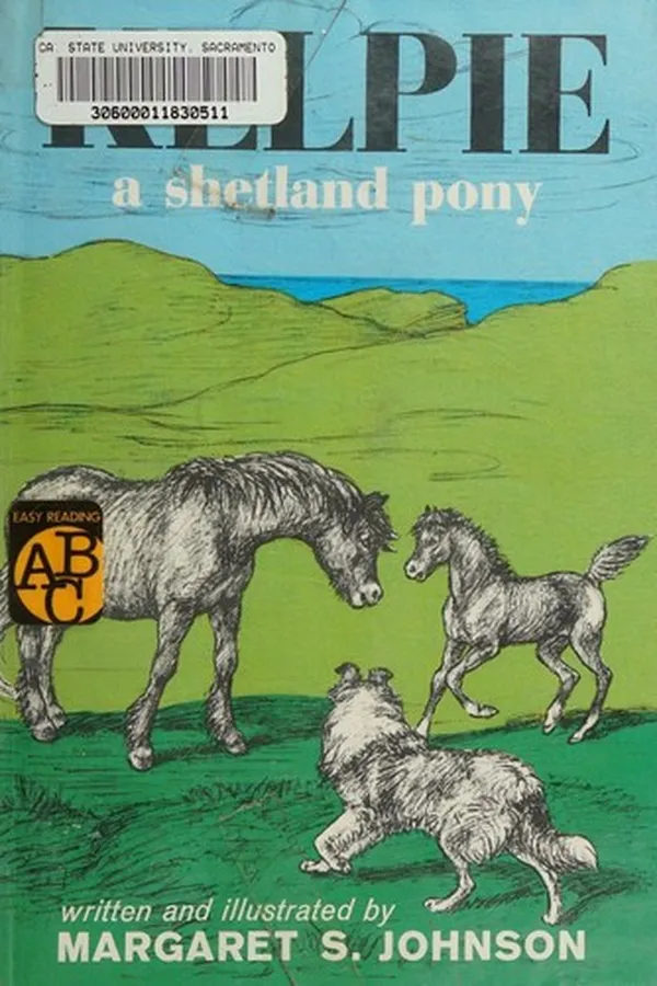 Capa de Kelpie, a shetland pony